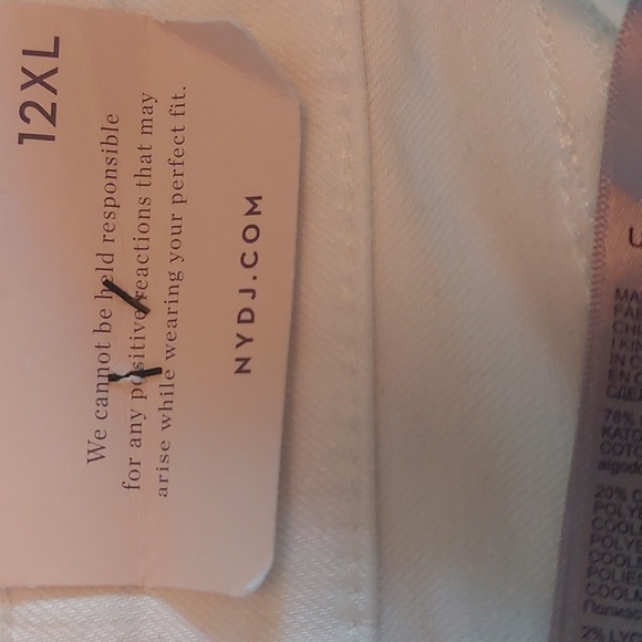 NYDJ Marilyn white jeans - Picture 3 of 7
